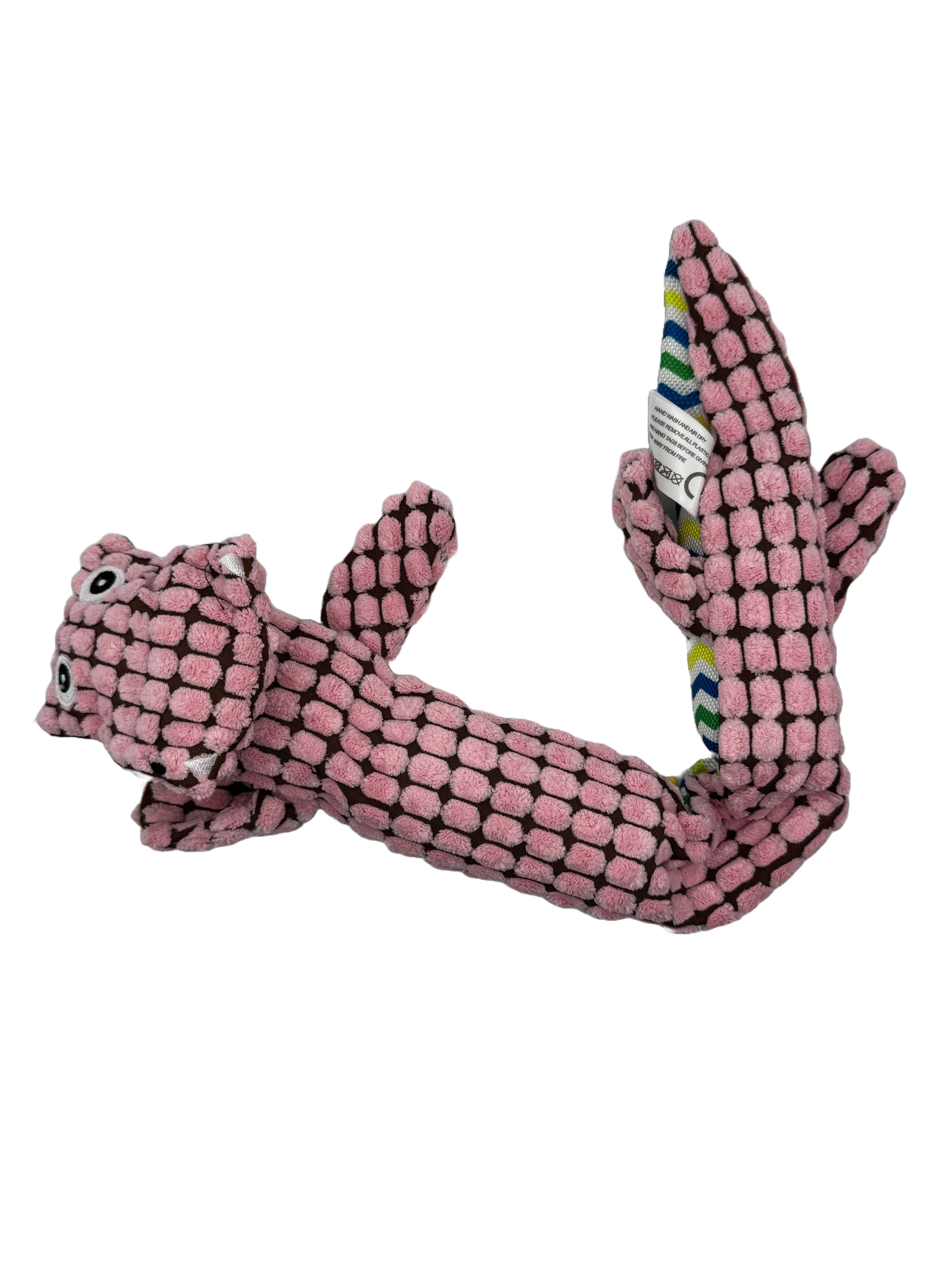 Multicolor Croc Squeaky Plush